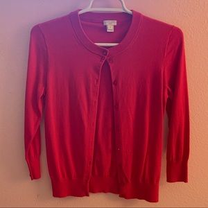 J Crew pink sweater